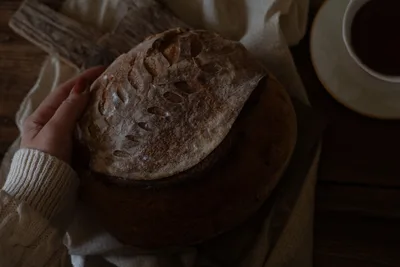 La masa madre, refrescada dos veces al día