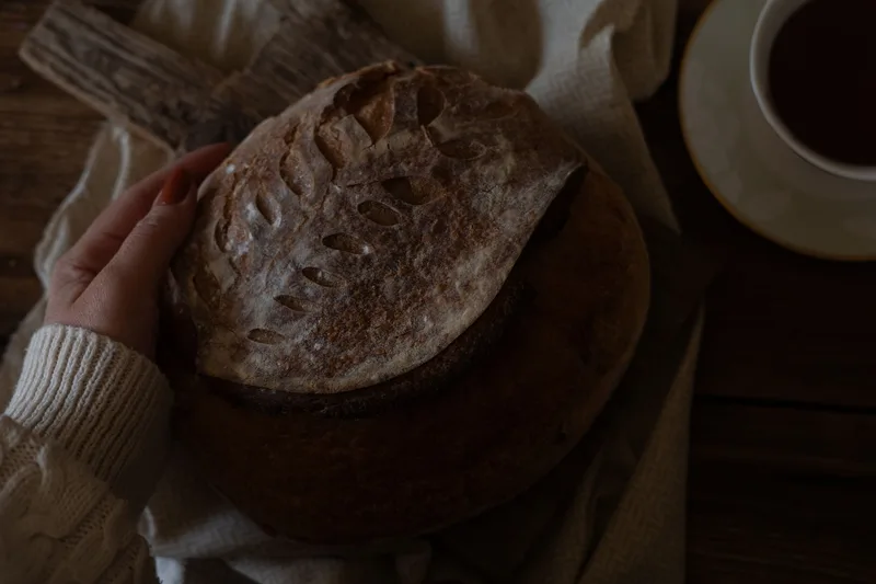 La masa madre, refrescada dos veces al día